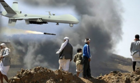 غارة أمريكية لطائرة بدون طيار جنوب اليمن